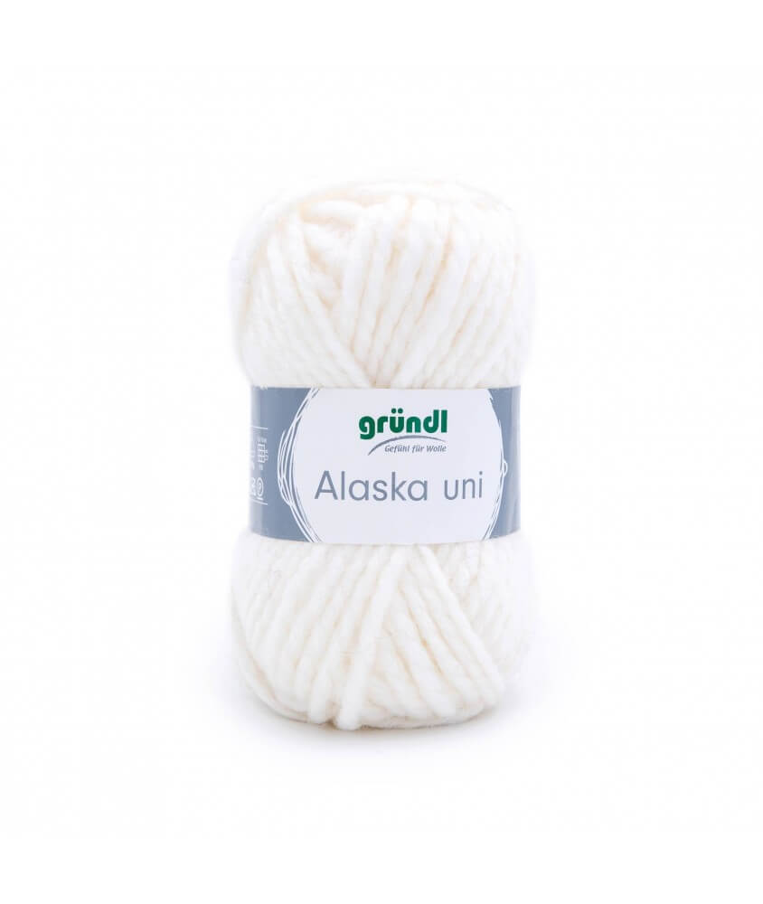 Pelote de laine à tricoter ALASKA - 100gr - Gründl