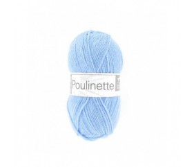 Pelote de laine poulinette  - Cheval blanc - layette laine pas chere  - sperenza -PelotePOULINETTE