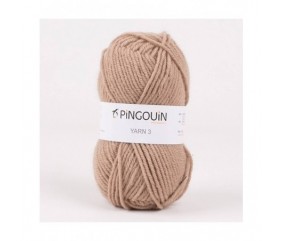 Sperenza pingouin pingo Le Yarn 3 taupe marron