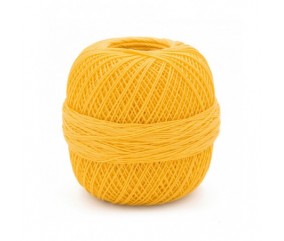 Coton à crocheter HAKELGARN 10 - Grundl - certifié Oeko-Tex jaune 04 sperenza