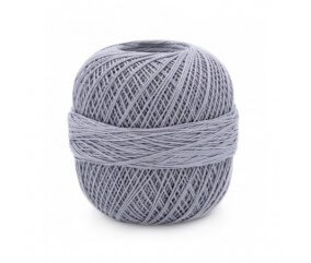 Coton à crocheter HAKELGARN 10 - Grundl - certifié Oeko-Tex gris 10 sperenza