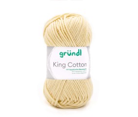 Pelote de Coton à tricoter KING COTTON - Grundl