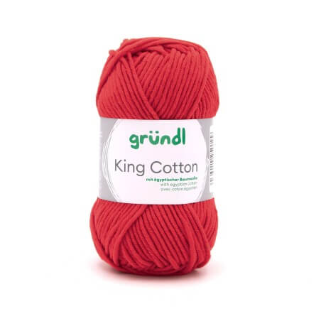 Pelote de Coton à tricoter KING COTTON - Grundl