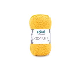 Fil à tricoter COTTON QUICK UNI - Gründl - PPSC - certifié Oeko-Tex