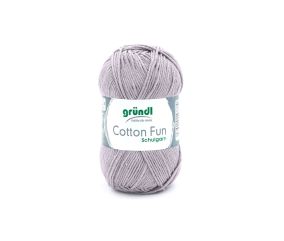 Fil à tricoter COTTON FUN - Gründl - certifié Oeko-Tex