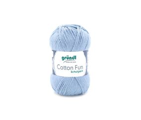 Fil à tricoter COTTON FUN - Gründl - certifié Oeko-Tex