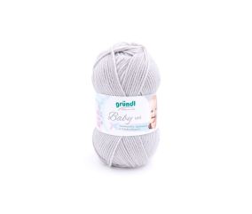 Fil layette à tricoter BABY UNI - Grundl - certifiée Oeko-Tex