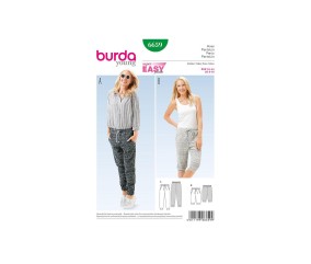 Patron Burda 6659 Pantalon du 34 au 44