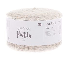 Coton à tricoter Creative FLUFFILY - 150 GR - Rico Design