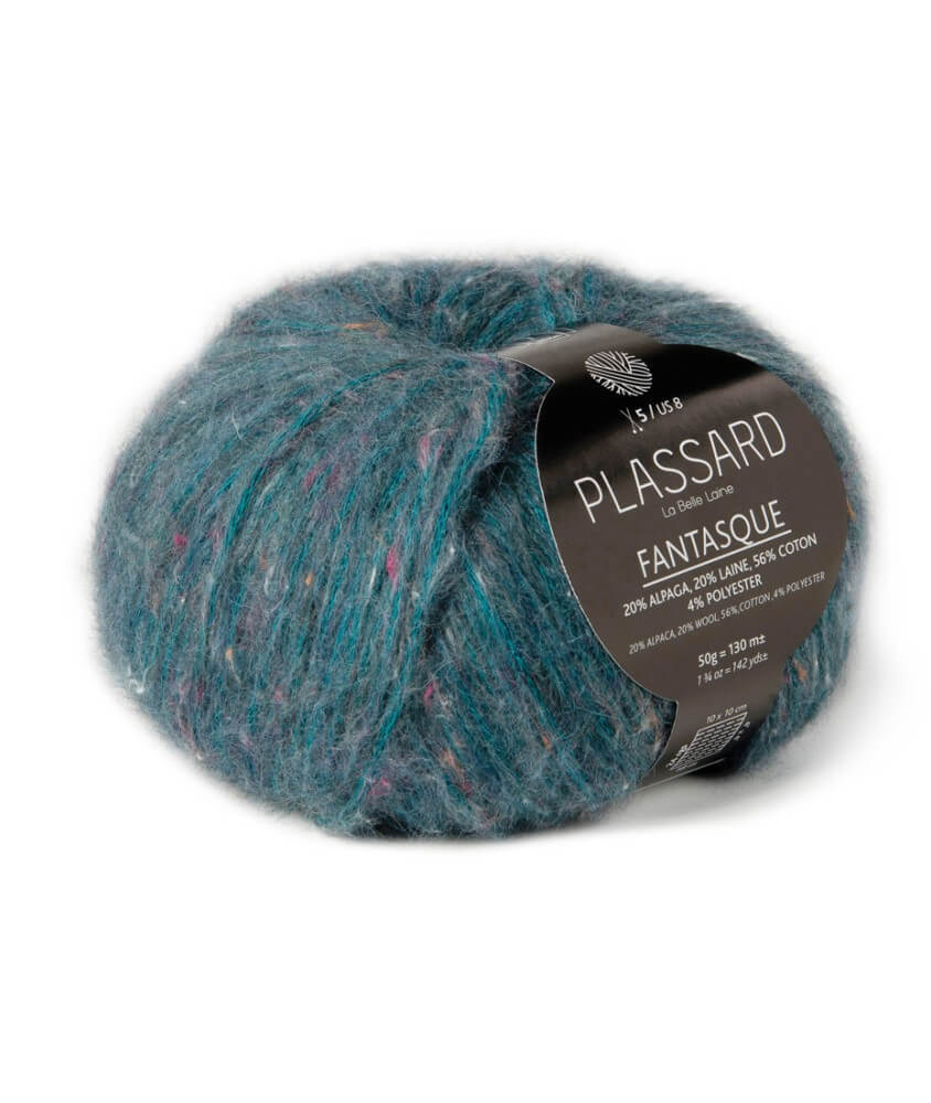 Pelote de Coton et Alpaga à tricoter FANTASQUE - Plassard