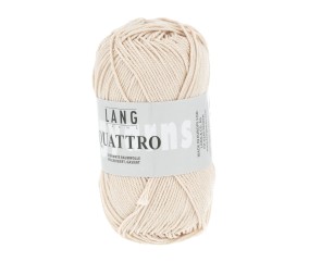 Fil à tricoter 100% coton QUATTRO - Lang Yarns