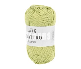 Fil à tricoter 100% coton QUATTRO - Lang Yarns