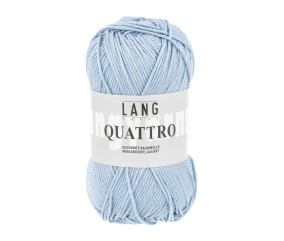 Fil à tricoter 100% coton QUATTRO - Lang Yarns