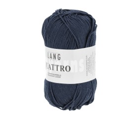 Fil à tricoter 100% coton QUATTRO - Lang Yarns