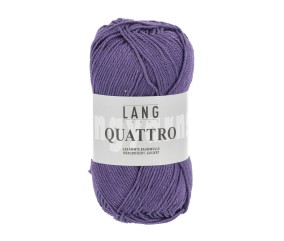 Fil à tricoter 100% coton QUATTRO - Lang Yarns