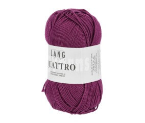 Fil à tricoter 100% coton QUATTRO - Lang Yarns