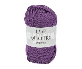 Fil à tricoter 100% coton QUATTRO - Lang Yarns