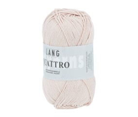 Fil à tricoter 100% coton QUATTRO - Lang Yarns