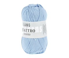 Fil à tricoter 100% coton QUATTRO - Lang Yarns