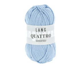 Fil à tricoter 100% coton QUATTRO - Lang Yarns