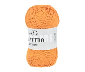 Fil à tricoter 100% coton QUATTRO - Lang Yarns