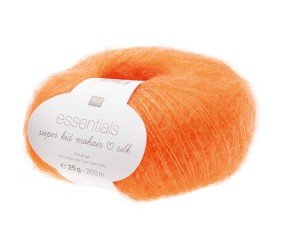 Fil à Tricoter ESSENTIALS SUPER KID MOHAIR LOVES SILK: Luxe, Douceur et Créativité - 25gr - Rico Design