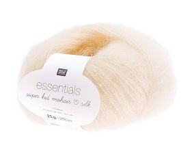 Fil à Tricoter ESSENTIALS SUPER KID MOHAIR LOVES SILK: Luxe, Douceur et Créativité - 25gr - Rico Design