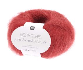 Fil à Tricoter ESSENTIALS SUPER KID MOHAIR LOVES SILK: Luxe, Douceur et Créativité - 25gr - Rico Design