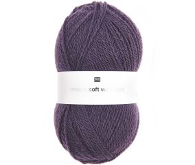 Fil de laine à tricoter Creative Soft Wool Aran - 100GR - Rico Design