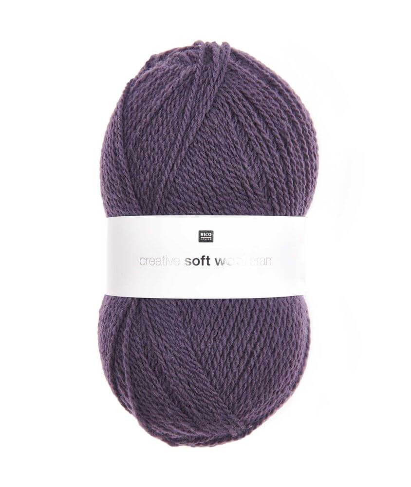 Fil de laine à tricoter Creative Soft Wool Aran - 100GR - Rico Design