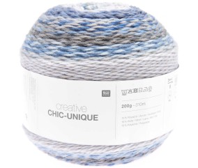 Pelote de laine à tricoter Creative Chic Unique - 200GR - Rico Design