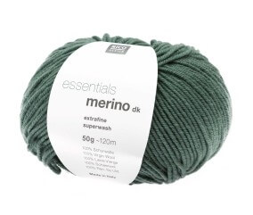 Fil de laine à tricoter ESSENTIALS MERINO DK - Rico Design