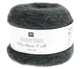 Fil exceptionnel à tricoter Essentials Baby Alpaca Loves Silk - 25GR - Rico Design