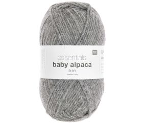 Fil exceptionnel à tricoter Essentials Baby Alpaca & Merino - Rico Design