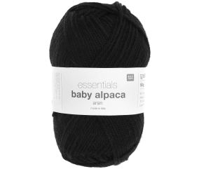 Fil exceptionnel à tricoter Essentials Baby Alpaca & Merino - Rico Design