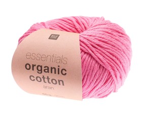 Coton à tricoter Essentials Organic Cotton aran - Rico Design