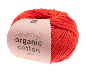 Coton à tricoter Essentials Organic Cotton aran - Rico Design