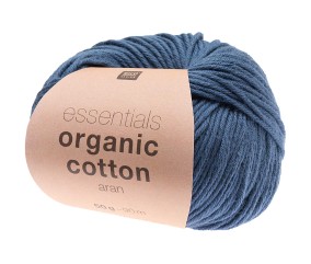 Coton à tricoter Essentials Organic Cotton aran - Rico Design