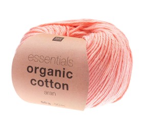 Coton à tricoter Essentials Organic Cotton aran - Rico Design