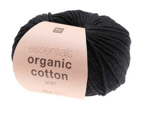 Coton à tricoter Essentials Organic Cotton aran - Rico Design