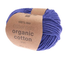 Coton à tricoter Essentials Organic Cotton aran - Rico Design