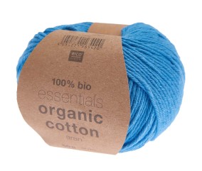 Coton à tricoter Essentials Organic Cotton aran - Rico Design