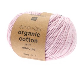 Coton à tricoter Essentials Organic Cotton aran - Rico Design