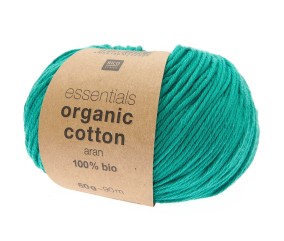 Coton à tricoter Essentials Organic Cotton aran - Rico Design