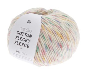 Pelote de coton Creative Cotton Flecky Fleece dk - Rico Design