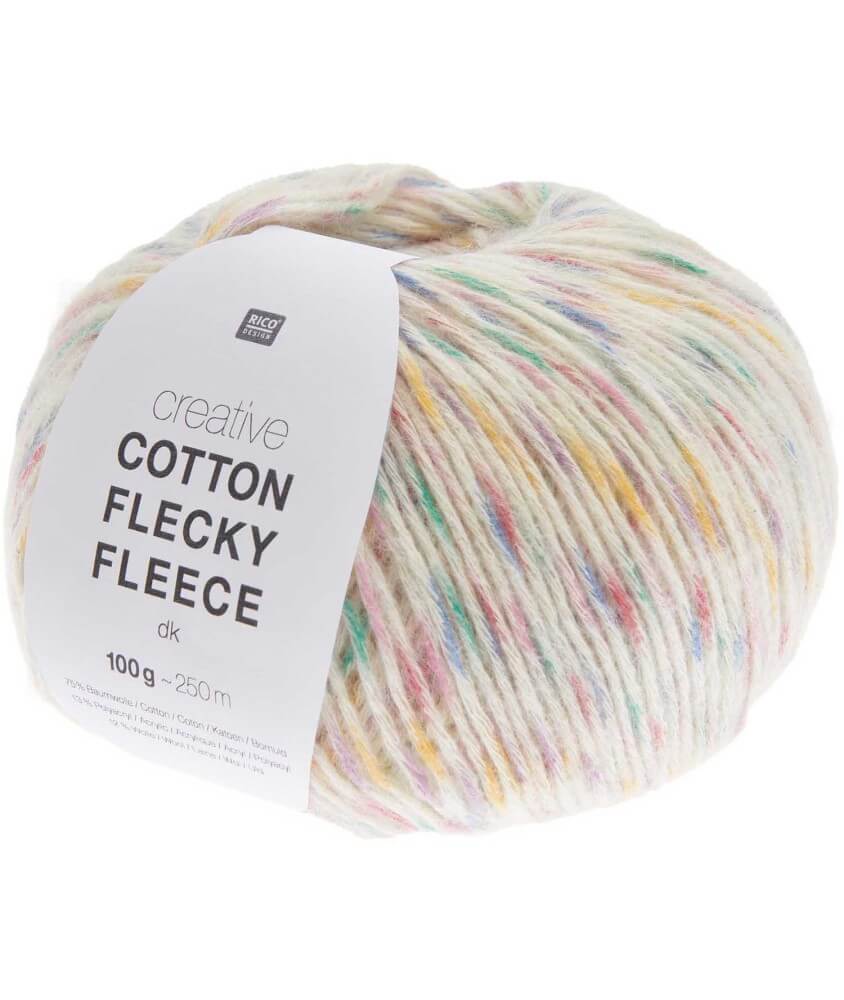 Pelote de coton Creative Cotton Flecky Fleece dk - Rico Design