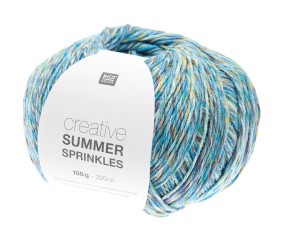 Pelote de coton Creative Summer Sprinkles - 100Gr - Rico Design