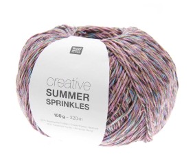 Pelote de coton Creative Summer Sprinkles - 100Gr - Rico Design