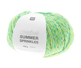 Pelote de coton Creative Summer Sprinkles - 100Gr - Rico Design