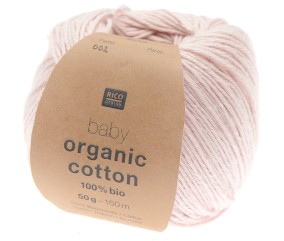 Pelote de coton Baby organic cotton - 100% BIO - Rico Design